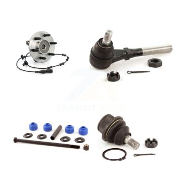 Front Left Bearing Lower Ball Joint Outer Tie Rod & Link Kit For Ford Expedition Lincoln K7T-104073