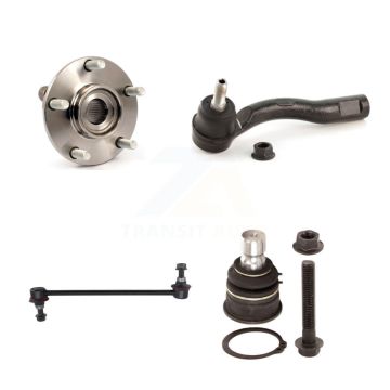 Front Left Bearing Lower Ball Joint Outer Tie Rod & Link Kit For 07-12 Nissan Sentra 2.5L K7T-104086