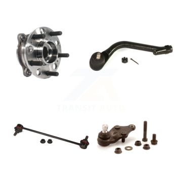 Front Left Hub Bearing Lower Ball Joint Outer Tie Rod & Link Kit For Hyundai Santa Fe XL K7T-104094