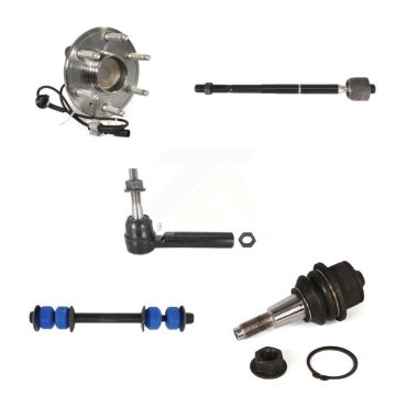Front Bearing Lower Ball Joint Tie Rod Link Kit (5Pc) For GMC Sierra 1500 Chevrolet Tahoe K7T-104095