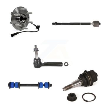 Front Bearing Lower Ball Joint Tie Rod Link Kit (5Pc) For GMC Sierra 1500 Chevrolet Tahoe K7T-104098