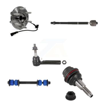 Front Bearing Lower Ball Joint Tie Rod Link Kit (5Pc) For GMC Chevrolet Sierra 1500 Tahoe K7T-104099