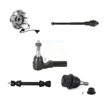 Front Bearing Lower Ball Joint Tie Rod & Link Kit (5Pc) For GMC Sierra 3500 HD Chevrolet K7T-104105