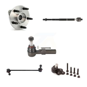 Front Bearing Lower Ball Joint Tie Rod Link Kit (5Pc) For 2006-2007 Chevrolet HHR Non-ABS K7T-104124