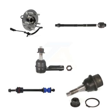 Front Bearing Lower Ball Joint Tie Rod Link Kit (5Pc) For 2012 Ram 1500 With 8 Lug Wheels K7T-104137