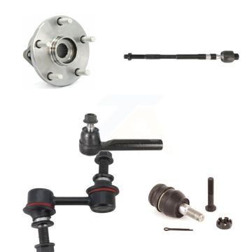 Front Hub Bearing Lower Ball Joint Tie Rod & Link Kit (5Pc) For 2008-2014 Subaru Tribeca K7T-104139