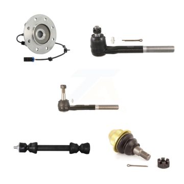 Front Bearing Lower Ball Joint Outer Inner Tie Rod Link Kit (5Pc) For K3500 Chevrolet GMC K7T-104152