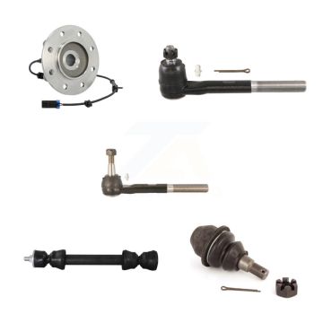 Front Bearing Lower Ball Joint Tie Rod & Link Kit (5Pc) For 1996-2000 K3500 Chevrolet GMC K7T-104153