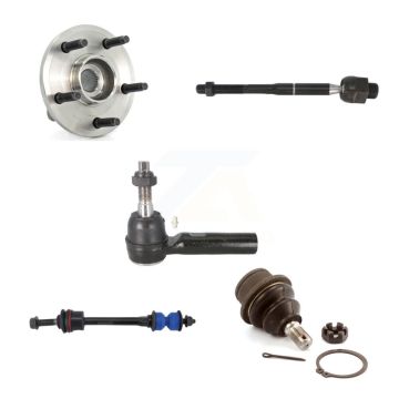 Front Bearing Lower Ball Joint Tie Rod Link Kit (5Pc) For Dodge Dakota Mitsubishi Raider K7T-104157