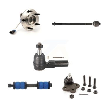 Front Hub Bearing Lower Ball Joint Tie Rod Link Kit (5Pc) For Buick LeSabre Pontiac Park K7T-104177