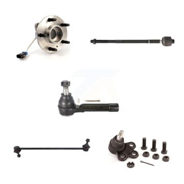 Front Hub Bearing Lower Ball Joint Outer Inner Tie Rod Link Kit (5Pc) For Pontiac Montana K7T-104187