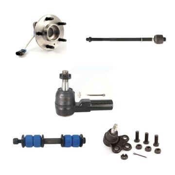 Front Hub Bearing Lower Ball Joint Tie Rod Link Kit (5Pc) For Oldsmobile Aurora Cadillac K7T-104193