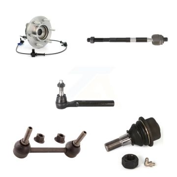 Front Bearing Lower Ball Joint Outer Inner Tie Rod Sway Bar Link Kit (5Pc) For Hummer H3 K7T-104205