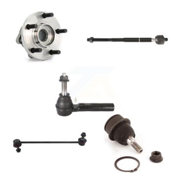 Front Hub Bearing Lower Ball Joint Tie Rod Link Kit (5Pc) For Chrysler 200 Dodge Avenger K7T-104207