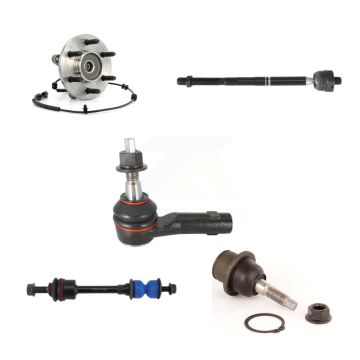 Front Bearing Lower Ball Joint Tie Rod Link Kit (5Pc) For Ford F-150 Lincoln Mark LT 4WD K7T-104209