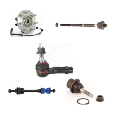 Front Bearing Lower Ball Joint Tie Rod Link Kit (5Pc) For 06 Ford F-150 With 7 Lug Wheels K7T-104211