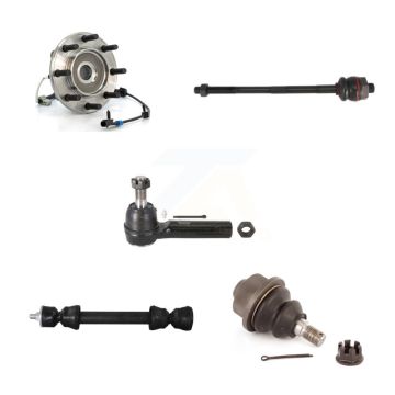 Front Bearing Lower Ball Joint Tie Rod & Link Kit (5Pc) For Chevrolet GMC Sierra 3500 4WD K7T-104216