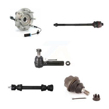 Front Bearing Lower Ball Joint Tie Rod & Link Kit (5Pc) For GMC Sierra 3500 HD Chevrolet K7T-104220