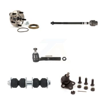 Front Hub Bearing Lower Ball Joint Tie Rod Link Kit (5Pc) For Chevrolet Cavalier Pontiac K7T-104223