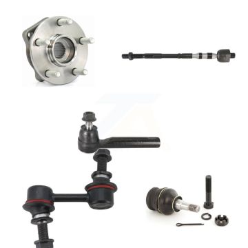 Front Hub Bearing Lower Ball Joint Tie Rod & Link Kit (5Pc) For 2010-2014 Subaru Outback K7T-104235