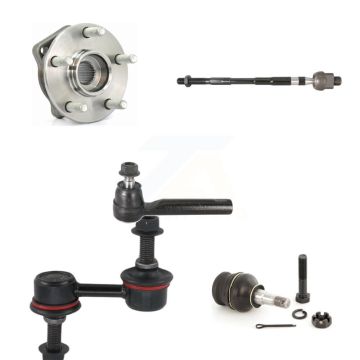 Front Bearing Lower Ball Joint Tie Rod Link Kit (5Pc) For 2005-2009 Subaru Outback Legacy K7T-104236