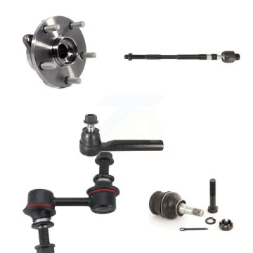 Front Hub Bearing Lower Ball Joint Tie Rod & Link Kit (5Pc) For 2015-2021 Subaru WRX STI K7T-104239