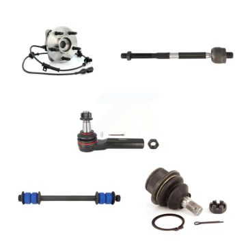 Front Hub Bearing Lower Ball Joint Tie Rod Link Kit (5Pc) For Ford Ranger Explorer Mazda K7T-104244