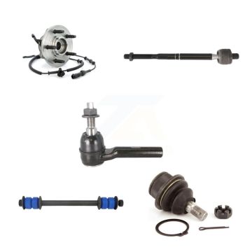 Front Hub Bearing Lower Ball Joint Tie Rod & Link Kit (5Pc) For Ford Explorer Sport Trac K7T-104250