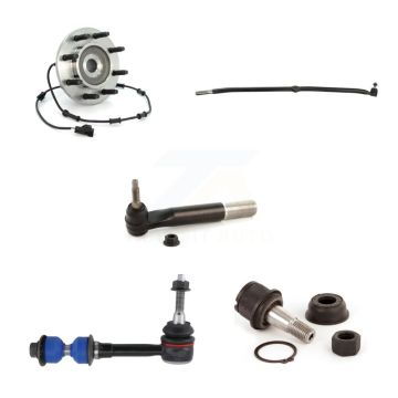 Front Left Bearing Lower Ball Joint Tie Rod & Link Kit (5Pc) For Dodge Ram 3500 2500 4WD K7T-104256