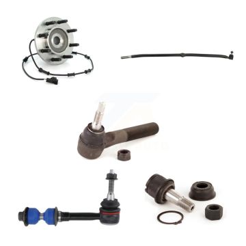 Front Left Bearing Lower Ball Joint Tie Rod & Link Kit (5Pc) For Dodge Ram 3500 2500 4WD K7T-104257