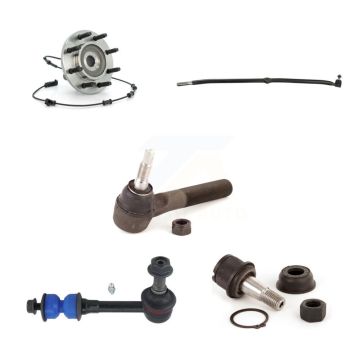 Front Left Bearing Lower Ball Joint Outer Inner Tie Rod Link Kit (5Pc) For Dodge Ram 1500 K7T-104269
