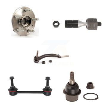 Front Left Bearing Lower Ball Joint Outer Inner Tie Rod & Link Kit (5Pc) For Cadillac CTS K7T-104273