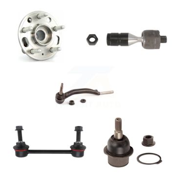Front Left Bearing Lower Ball Joint Outer Inner Tie Rod & Link Kit (5Pc) For Cadillac CTS K7T-104275