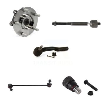 Front Left Bearing Lower Ball Joint Tie Rod Sway Bar Link Kit (5Pc) For 2014-2017 Mazda 6 K7T-104282