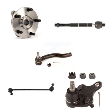 Front Left Bearing Lower Ball Joint Outer Inner Tie Rod & Link Kit (5Pc) For Toyota RAV4 K7T-104285