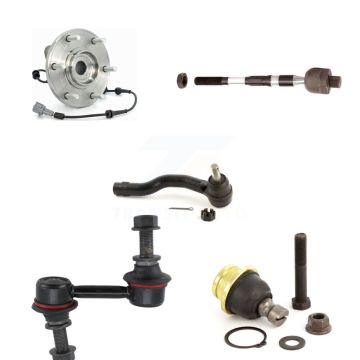 Front Left Bearing Lower Ball Joint Tie Rod & Link Kit (5Pc) For Nissan TITAN Armada QX56 K7T-104313