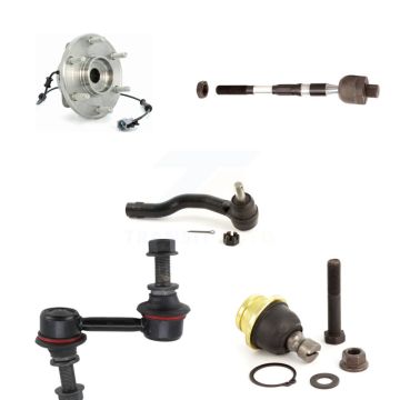 Front Left Bearing Lower Ball Joint Tie Rod Link Kit (5Pc) For Nissan TITAN INFINITI QX56 K7T-104315