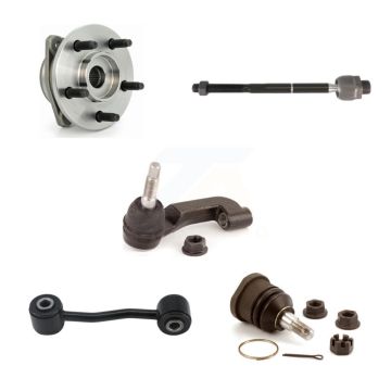 Front Left Bearing Lower Ball Joint Tie Rod Link Kit (5Pc) For 2005 Jeep Liberty Non-ABS K7T-104318