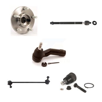 Front Left Hub Bearing Lower Ball Joint Outer Inner Tie Rod & Link Kit (5Pc) For Mazda 3 K7T-104328