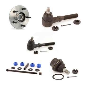 Front Right Bearing Lower Ball Joint Outer Inner Tie Rod & Link Kit (5Pc) For Ford F-150 K7T-104336
