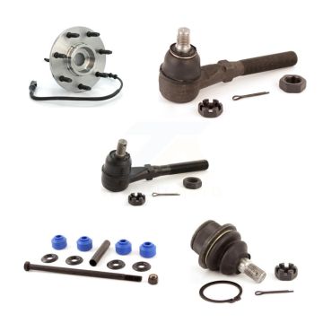 Front Right Bearing Lower Ball Joint Outer Inner Tie Rod & Link Kit (5Pc) For Ford F-150 K7T-104339