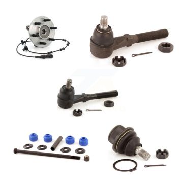 Front Right Bearing Lower Ball Joint Tie Rod & Link Kit (5Pc) For Ford Expedition Lincoln K7T-104341