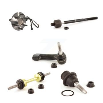 Front Right Bearing Lower Ball Joint Tie Rod & Link Kit (5Pc) For Ford Expedition Lincoln K7T-104346