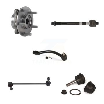 Front Right Bearing Lower Ball Joint Tie Rod & Link Kit (5Pc) For 2017 Hyundai Elantra GT K7T-104348