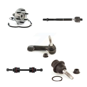 Front Right Bearing Lower Ball Joint Outer Inner Tie Rod & Link Kit (5Pc) For Ford F-150 K7T-104359