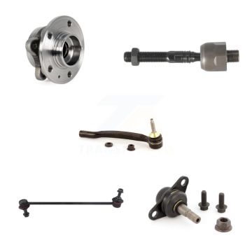 Front Right Bearing Lower Ball Joint Outer Inner Tie Rod & Link Kit (5Pc) For Volvo XC90 K7T-104372