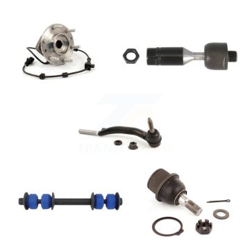 Front Right Bearing Lower Ball Joint Tie Rod Link Kit (5Pc) For Chevrolet Trailblazer GMC K7T-104386