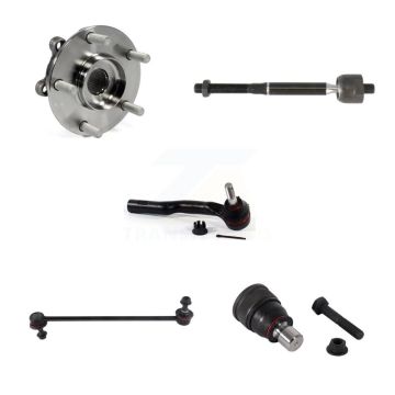 Front Right Hub Bearing Lower Ball Joint Tie Rod End Link Kit (5Pc) For 2014-2017 Mazda 6 K7T-104397
