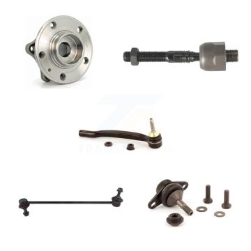 Front Right Bearing Lower Ball Joint Tie Rod & Sway Bar Link Kit (5Pc) For Volvo XC70 V70 K7T-104401