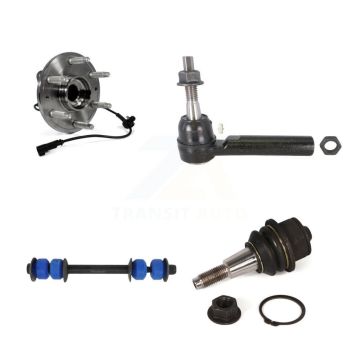 Front Bearing Lower Ball Joint Outer Tie Rod Link Kit For GMC Sierra 1500 Chevrolet Tahoe K7T-104409